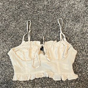 Kendall and Kylie women’s fancy crop top, xs